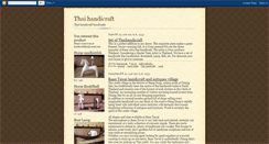 Desktop Screenshot of handicraftthai.blogspot.com
