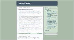 Desktop Screenshot of gincestohijamadrer.blogspot.com