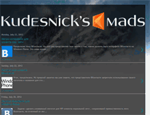 Tablet Screenshot of kudesnick.blogspot.com