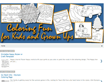 Tablet Screenshot of free-coloring-book-pages.blogspot.com