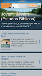 Mobile Screenshot of estudosjovens.blogspot.com