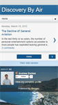 Mobile Screenshot of discoverybyair.blogspot.com