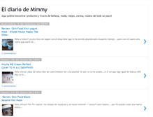Tablet Screenshot of eldiariodemimmy.blogspot.com