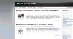 Desktop Screenshot of airportparkingdublin.blogspot.com