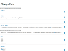 Tablet Screenshot of clinique-face.blogspot.com