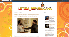 Desktop Screenshot of letiziarepublicana.blogspot.com
