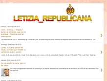 Tablet Screenshot of letiziarepublicana.blogspot.com