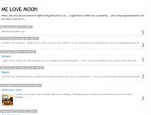 Tablet Screenshot of melovemoon.blogspot.com