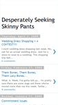 Mobile Screenshot of desperatelyseekingskinnypants.blogspot.com