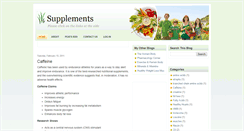 Desktop Screenshot of exercisesupplement.blogspot.com