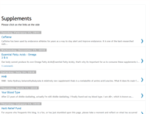Tablet Screenshot of exercisesupplement.blogspot.com