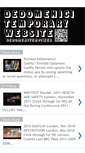 Mobile Screenshot of dedomenicitemporarywebsite.blogspot.com
