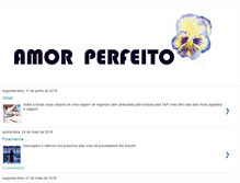 Tablet Screenshot of oamoreperfeito.blogspot.com