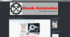 Desktop Screenshot of mundoautomotivo.blogspot.com