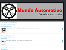 Tablet Screenshot of mundoautomotivo.blogspot.com