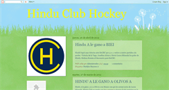 Desktop Screenshot of hinduclubhockey.blogspot.com