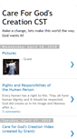 Mobile Screenshot of careforthecreation.blogspot.com