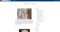 Desktop Screenshot of beadsnjane.blogspot.com