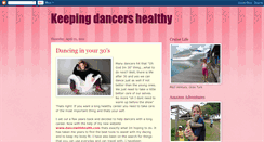 Desktop Screenshot of dancewithhealth.blogspot.com