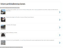 Tablet Screenshot of intercambiodeestaciones.blogspot.com