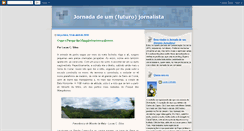 Desktop Screenshot of jornadadeumjornalista.blogspot.com