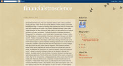 Desktop Screenshot of financialastroscience.blogspot.com