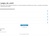 Tablet Screenshot of juegos-chicas.blogspot.com