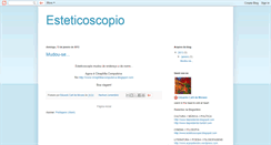 Desktop Screenshot of esteticoscopio.blogspot.com