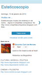 Mobile Screenshot of esteticoscopio.blogspot.com