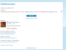 Tablet Screenshot of esteticoscopio.blogspot.com