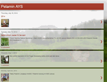Tablet Screenshot of pelaminays.blogspot.com