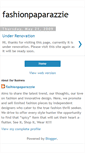 Mobile Screenshot of fashionpaparazzie.blogspot.com