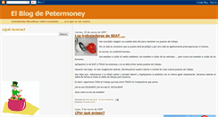 Desktop Screenshot of elblogdepetermoney.blogspot.com