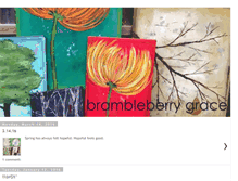 Tablet Screenshot of brambleberrygrace.blogspot.com
