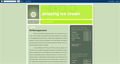 Desktop Screenshot of amazingicecream.blogspot.com