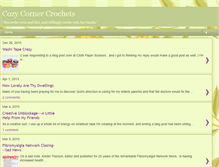 Tablet Screenshot of cozycornercrochets.blogspot.com