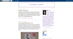 Desktop Screenshot of cookiecards.blogspot.com