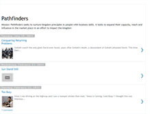 Tablet Screenshot of executivepathfinders.blogspot.com