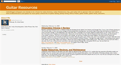 Desktop Screenshot of guitarbloggers.blogspot.com
