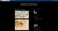 Desktop Screenshot of carnetdevoyageaumaroc.blogspot.com