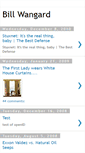 Mobile Screenshot of billwangard.blogspot.com