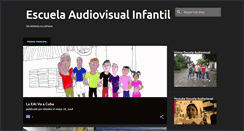 Desktop Screenshot of escuelaaudiovisualinfantil.blogspot.com