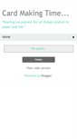Mobile Screenshot of cardmakingtime.blogspot.com