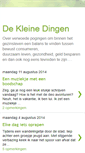 Mobile Screenshot of de-kleine-dingen.blogspot.com
