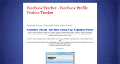 Desktop Screenshot of facebook-profile-visitors.blogspot.com