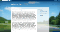 Desktop Screenshot of mybudgetblog29.blogspot.com