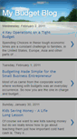 Mobile Screenshot of mybudgetblog29.blogspot.com