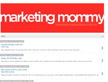 Tablet Screenshot of marketingmommy.blogspot.com