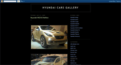Desktop Screenshot of hyundai-cars-gallery.blogspot.com