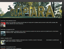 Tablet Screenshot of guapiara-sp.blogspot.com